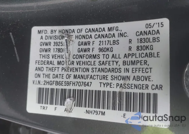 2HGFB6E59FH707647: 43162723