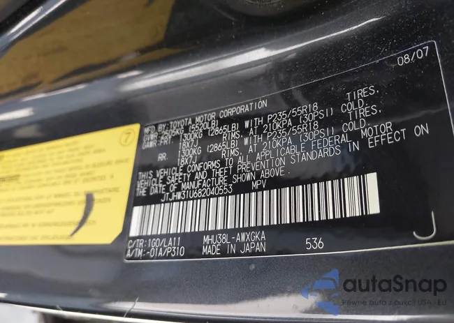 JTJHW31U682040553: 43164248