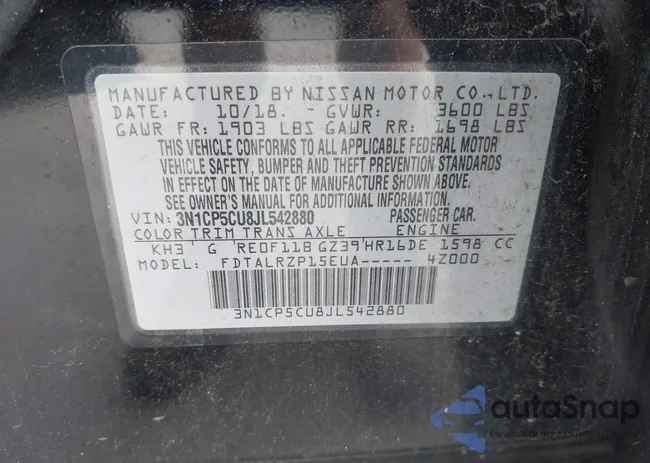 3N1CP5CU8JL542880: 43164270