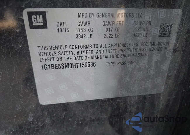 1G1BE5SM0H7159636: 43163829