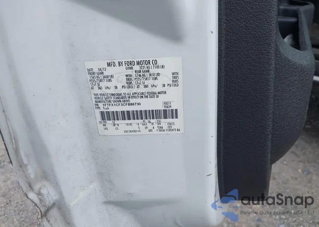 1FTFX1CF3CFB86730: 43165371