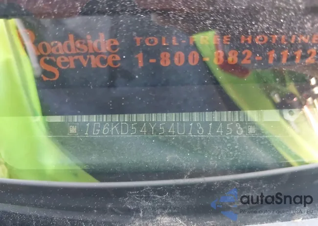 1G6KD54Y54U131453: 43165549