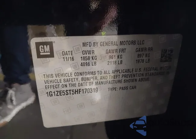 1G1ZE5ST5HF170319: 43165577