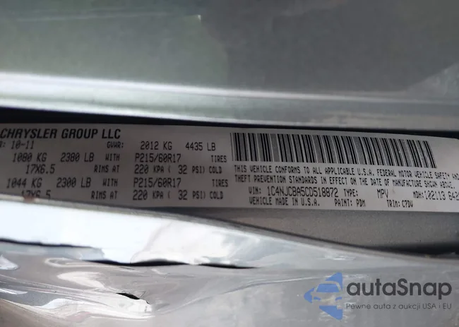 1C4NJCBA5CD518872: 43164791