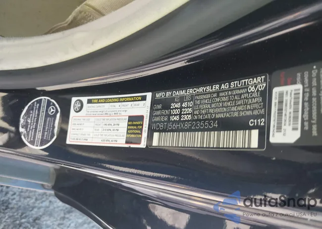 WDBTJ56HX8F235534: 43166137