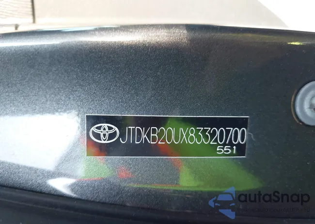 JTDKB20UX83320700: 43166222