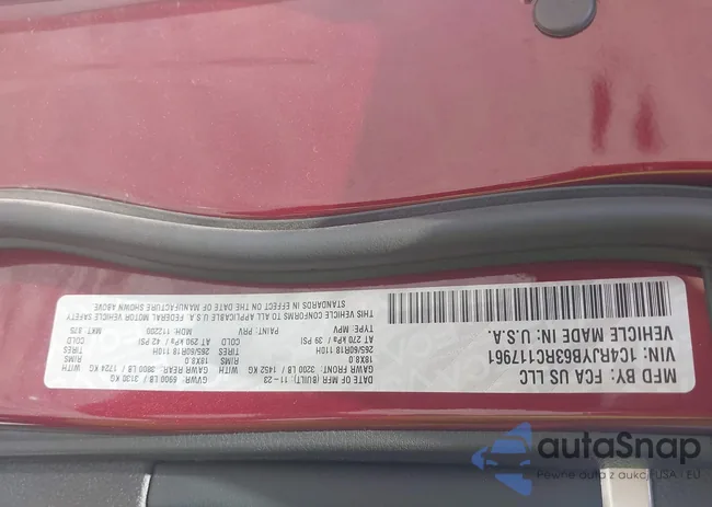 1C4RJYB63RC117961: 43166298