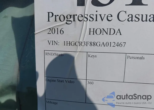 1HGCR3F88GA012467: 43165772