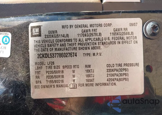 2CKDL537786027674: 43167106