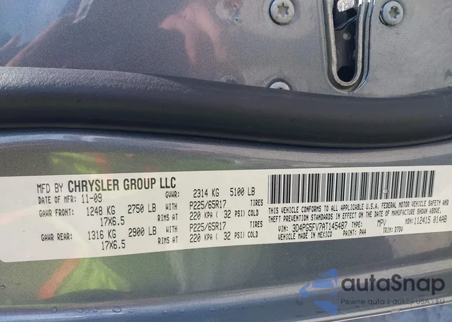 3D4PG5FV7AT145487: 43167164