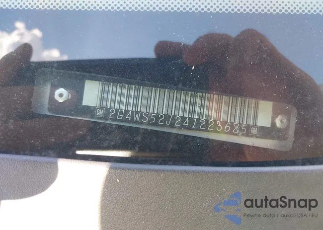 2G4WS52J241223685: 43167203