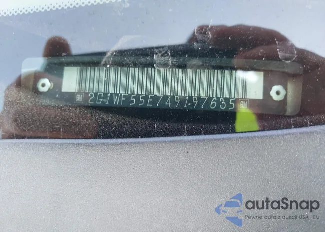 2G1WF55E749197635: 43167586