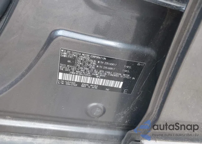 JTMBFREV8HJ709541: 43166981