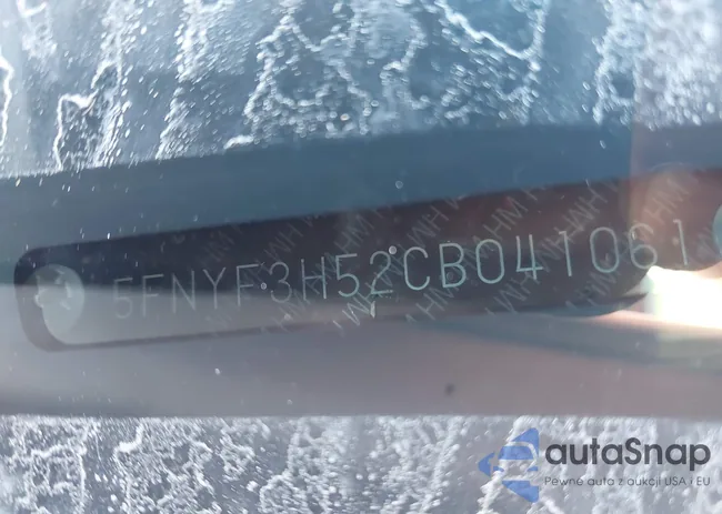 5FNYF3H52CB041061: 43166982