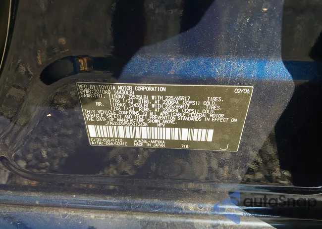 JTMZD33V565013438: 43168040