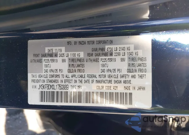 JM3KFBDM0L1750889: 43167667