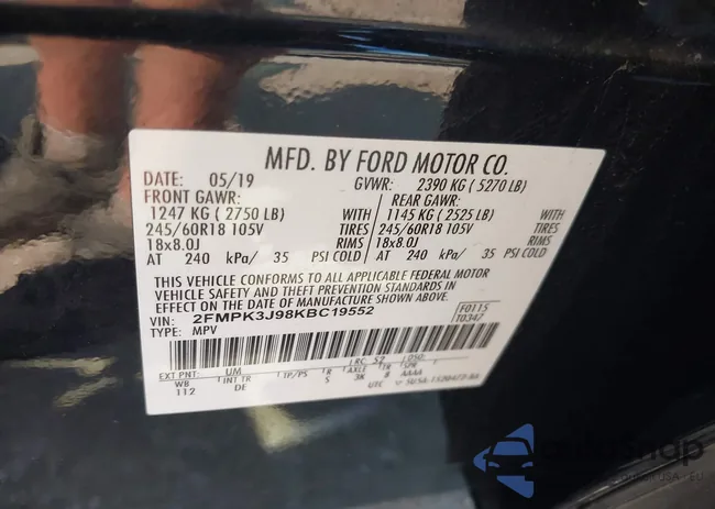 2FMPK3J98KBC19552: 43169053