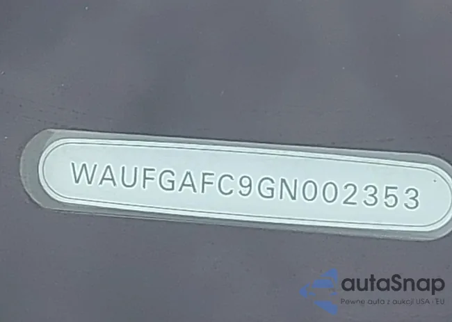 WAUFGAFC9GN002353: 43169060