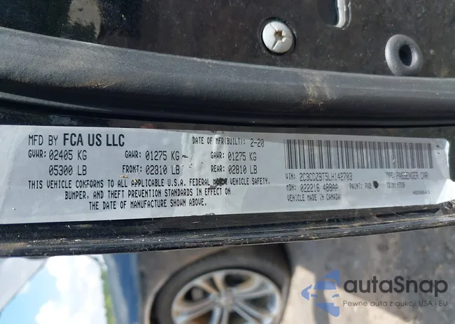 2C3CDZBT5LH142703: 43169256