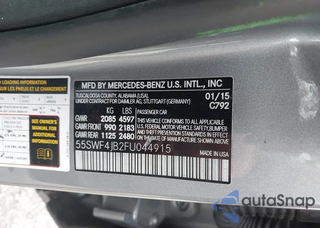 55SWF4JB2FU044915: 43169435