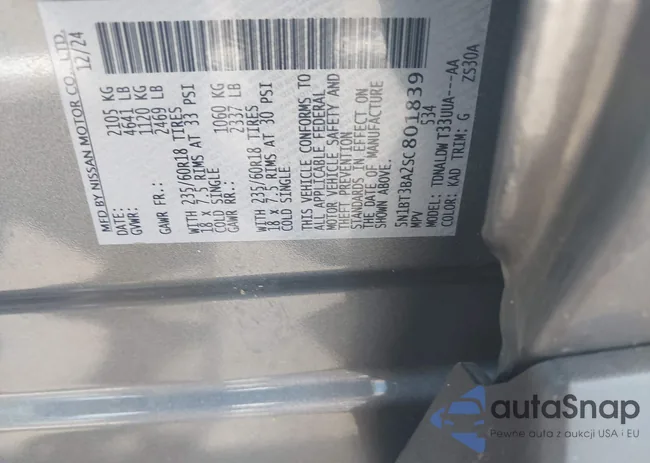 5N1BT3BA2SC801839: 43168629