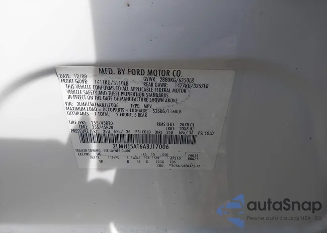 2LMHJ5AT6ABJ17006: 43170221