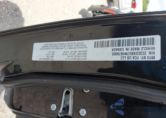 2C3CDXBG7MH678450: 43171003