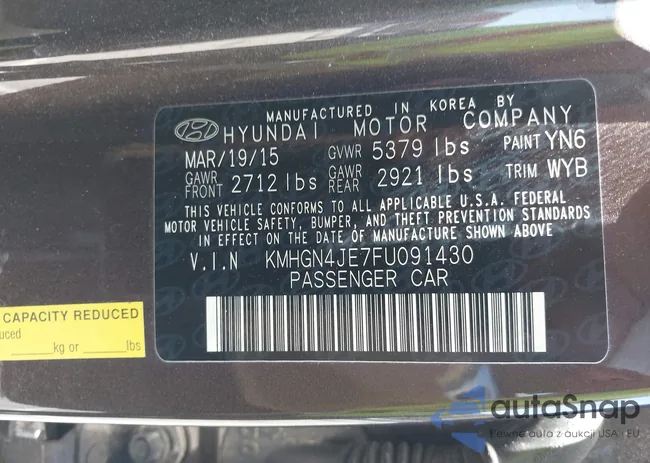 KMHGN4JE7FUO91430: 43171034