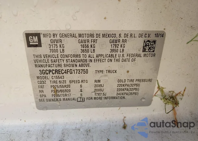 3GCPCREC4FG173750: 43171060