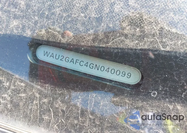 WAU2GAFC4GN04009: 43171162