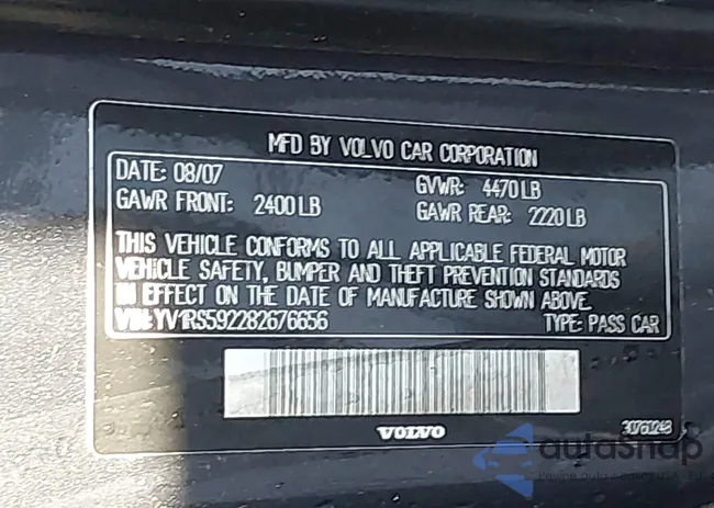 YV1RS592282676656: 43171460