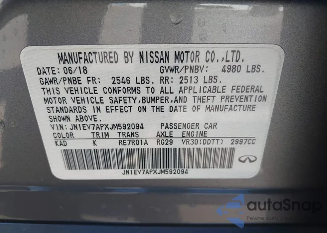 JN1EV7APXJM592094: 43171467