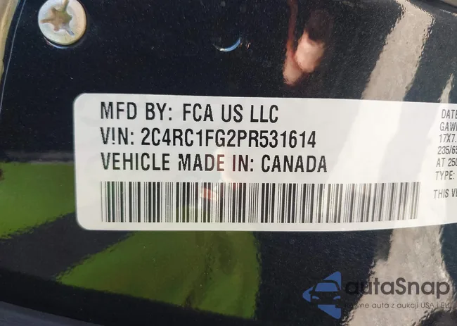 2C4RC1FG2PR531614: 43171472