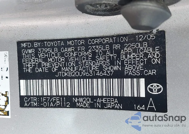 JTDKB20U963146437: 43170642