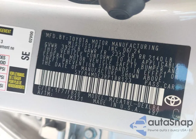 5YFB4MDE3RP188123: 43170882