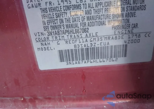 3N1AB7AP6HL667062: 43172199