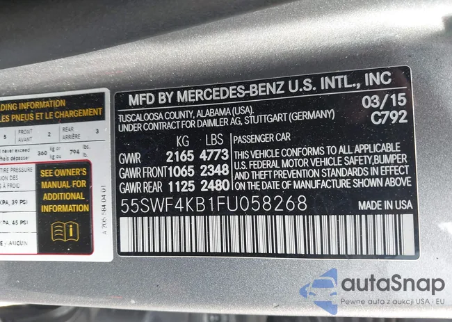 55SWF4KB1FU058268: 43171778