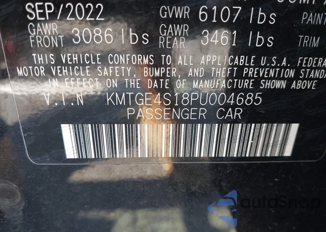 KMTGE4S18PU004685: 43173025