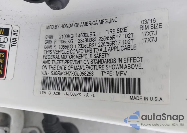 5J6RM4H7XGL058253: 43173048