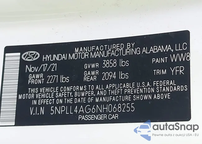 5NPLL4AG6NH068255: 43173058