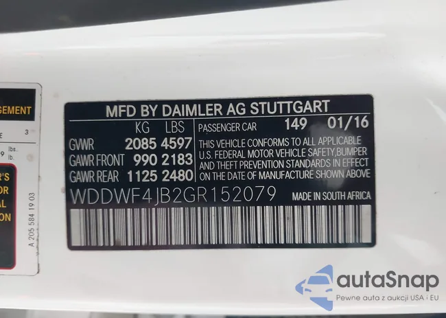 WDDWF4JB2GR152079: 43173164