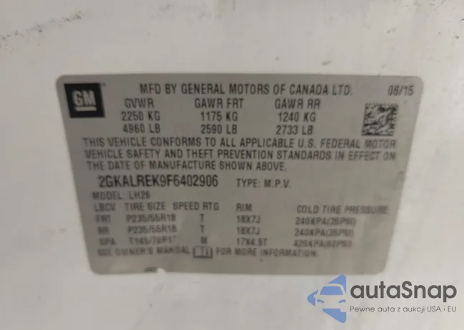 2GKALREK9F6402906: 43173469