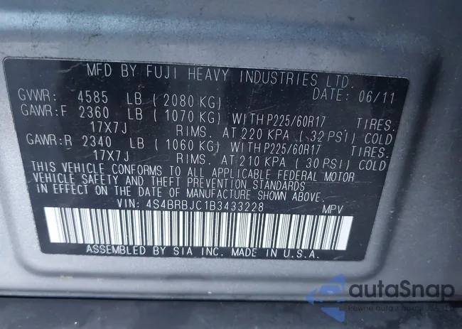 4S4BRBJC1B3433228: 43173524