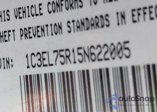 1C3EL75R15N622005: 43172891