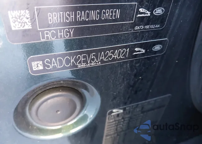 SADCK2EV5JA254021: 43174151