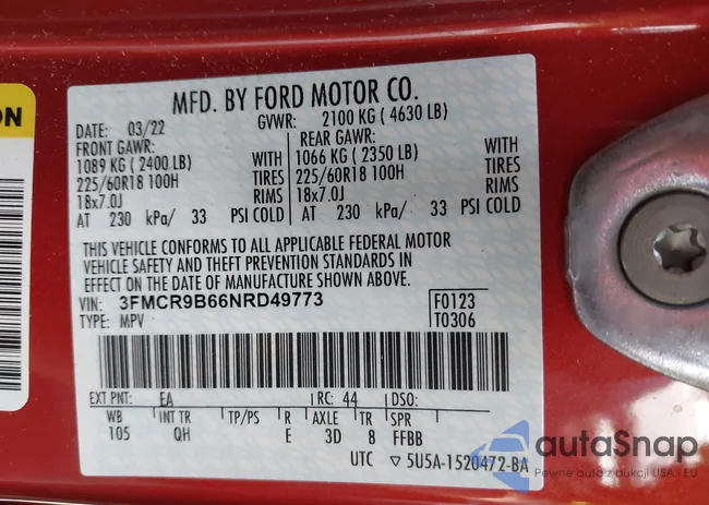 3FMCR9B66NRD49773: 43174395