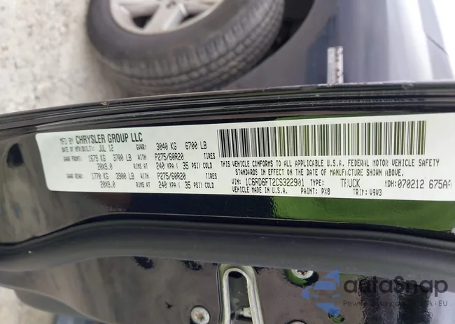 1C6RD6FT2CS322901: 43174409