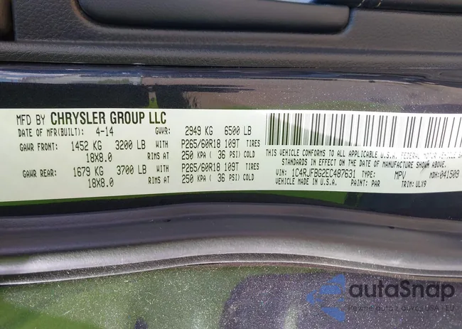 1C4RJFBG2EC487631: 43174514