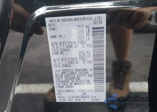 5N1DL0MM4HC508368: 43173831