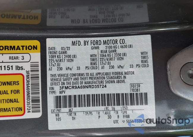 3FMCR9A69NRD35724: 43175039